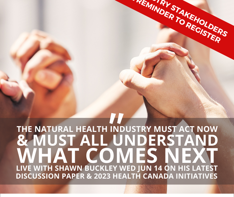 Final Reminder To Register | Wednesday June 14, 2023 LIVE INDUSTRY STAKEHOLDERS Call with Shawn Buckley