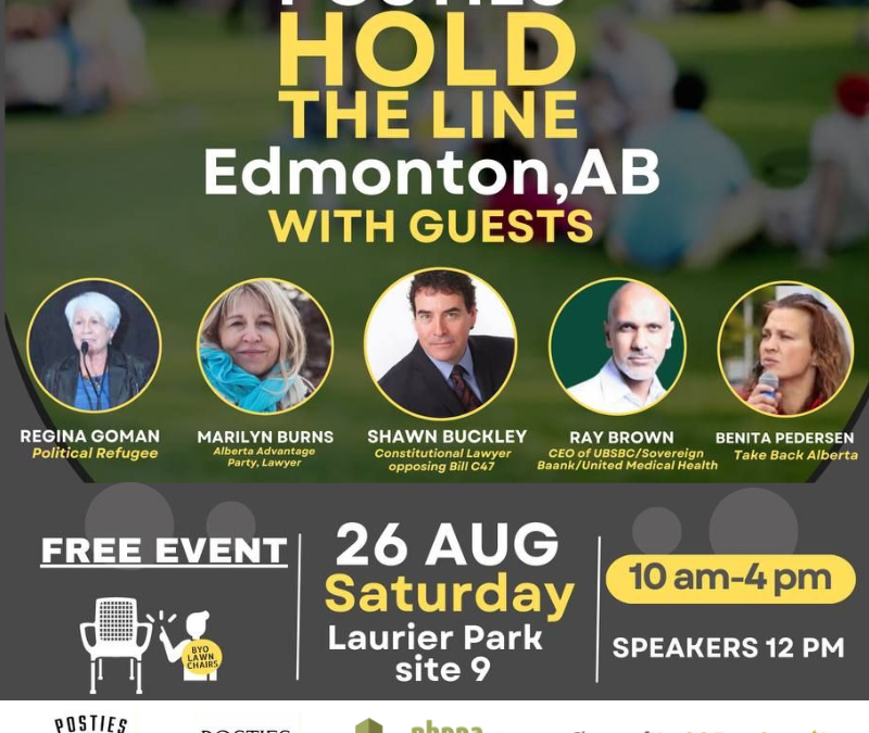 Shawn Buckley LIVE in Edmonton | Saturday, August 26