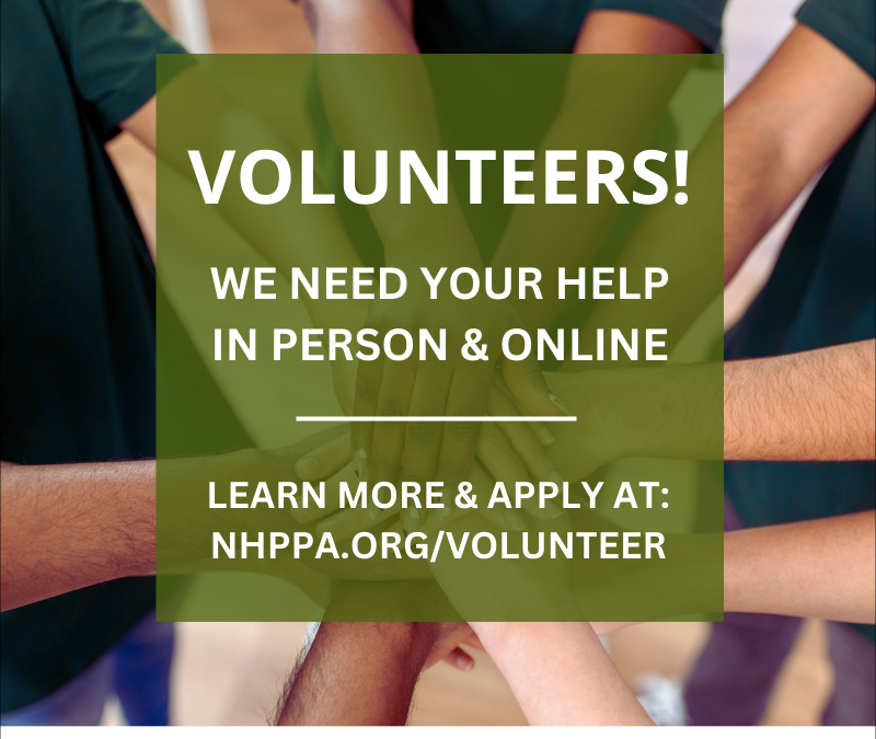 We Need You! Volunteer With Us.